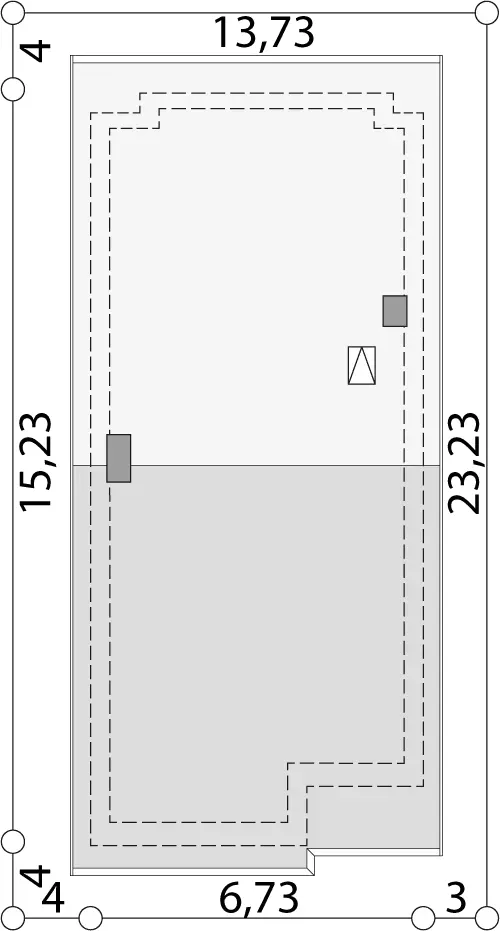 Nord 2588 — схема участка