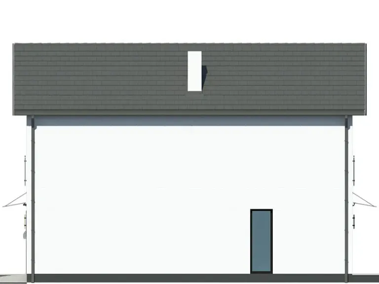 Nord 2674 — проекция фасада