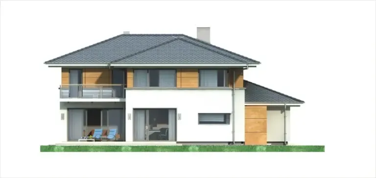 Nord 296 — проекция фасада