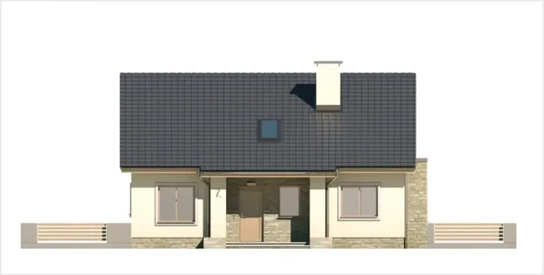 Nord 763 — проекция фасада